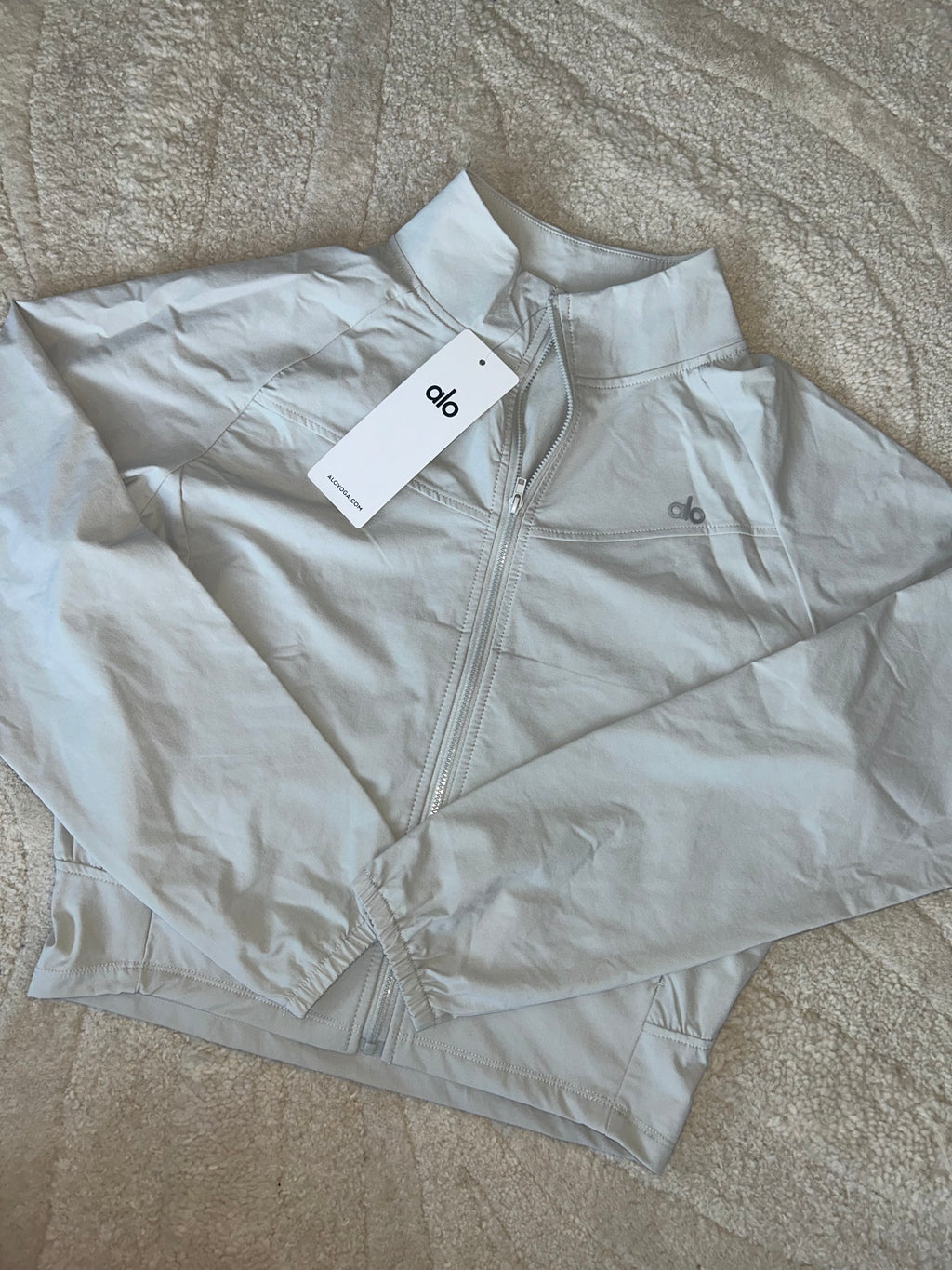 Light grey Alo jacket