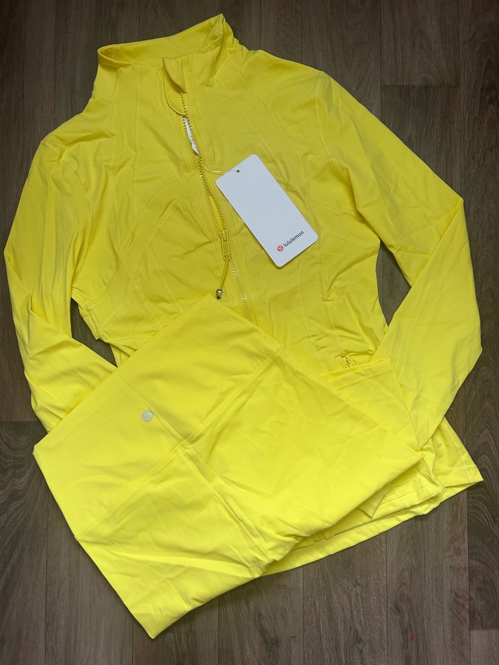 Yellow lululemon
