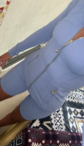 Pale blue lululemon leggings