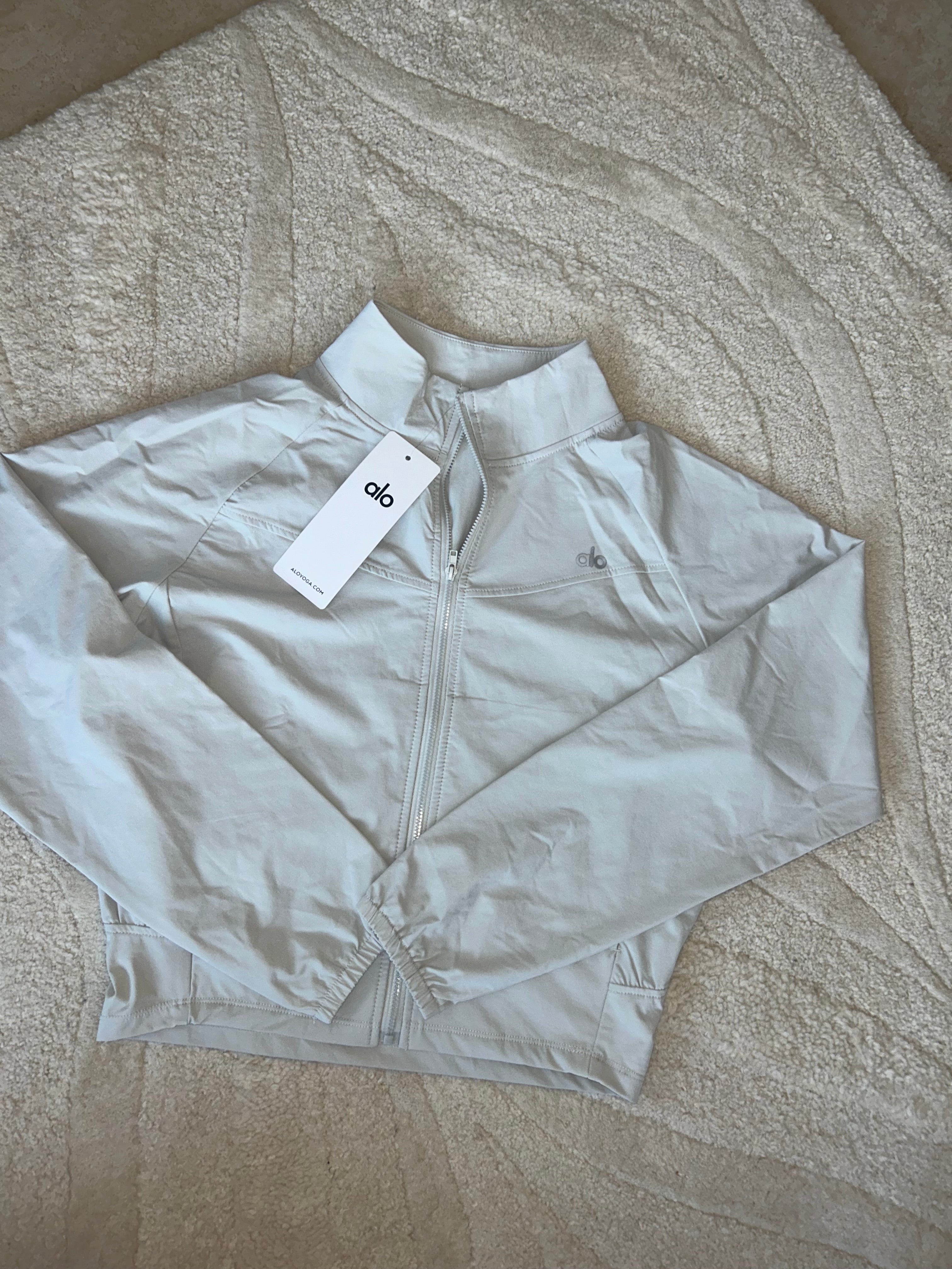 Light grey Alo jacket