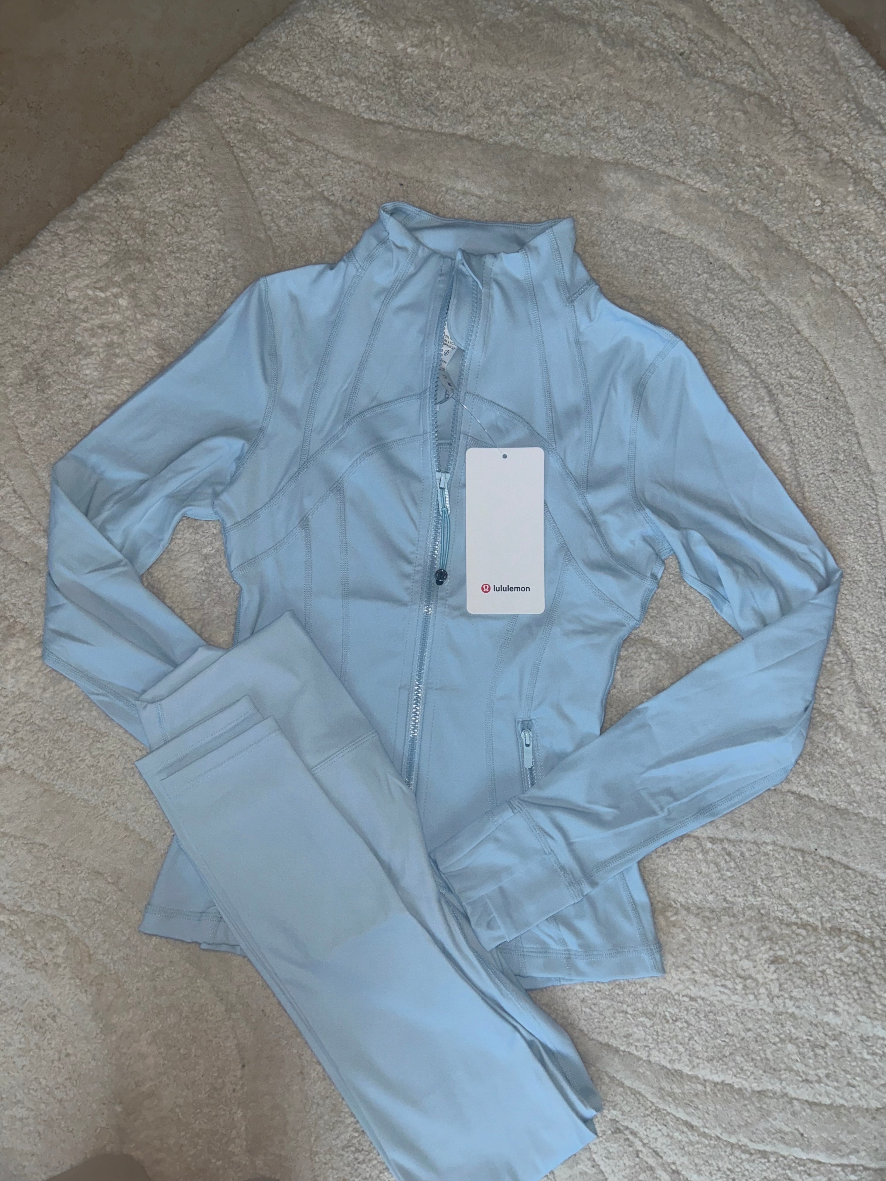 Sky blue leggings set