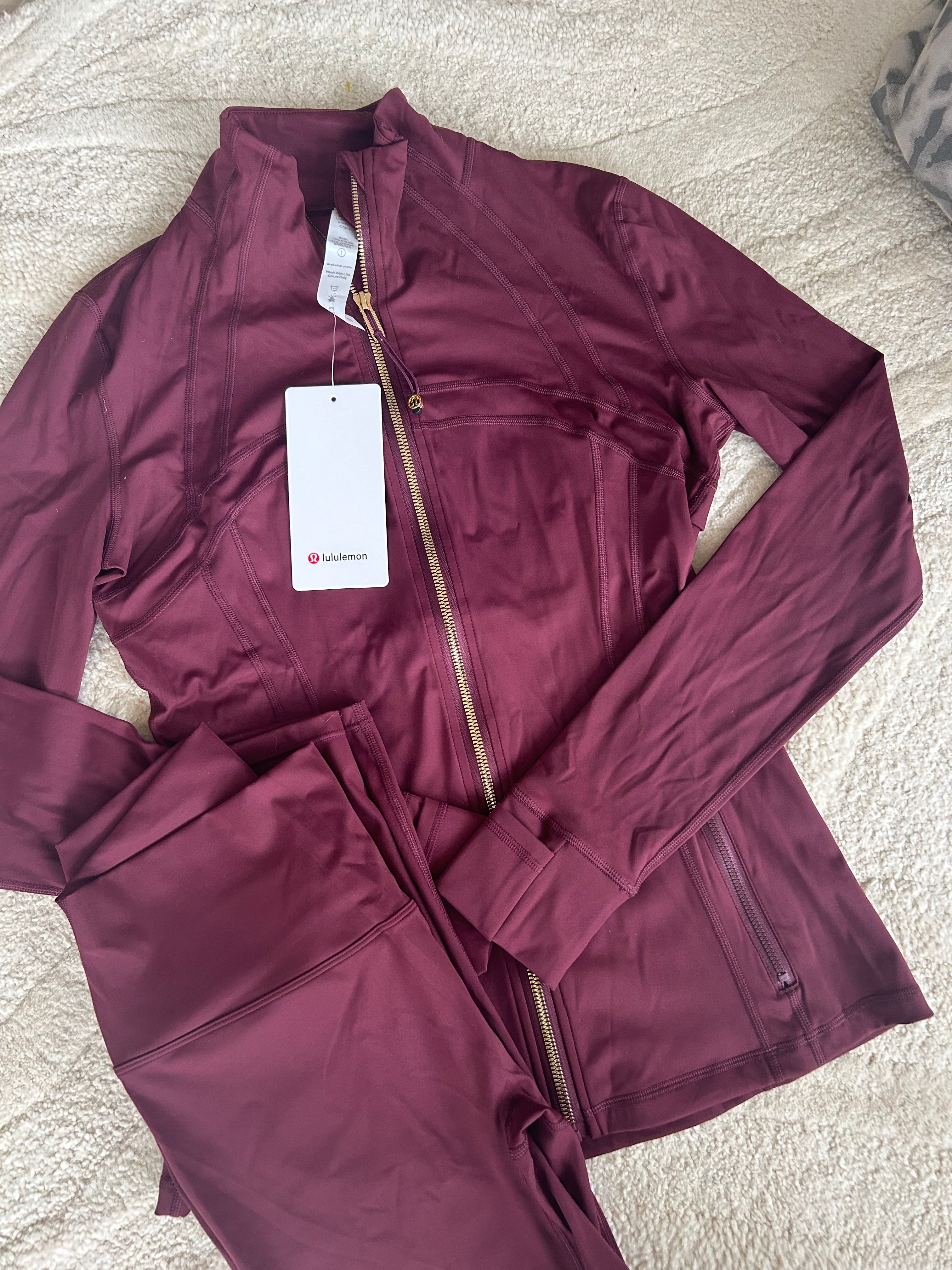 Burgundy Lululemon ￼